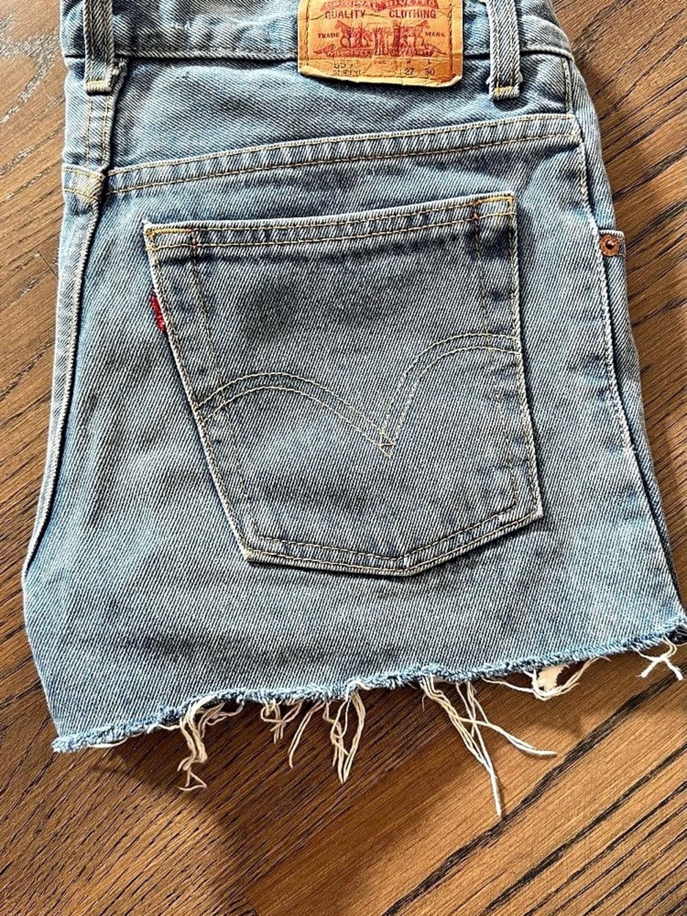 Vintage Levi's 550 Relaxed Fit Student Cut-Off Shorts